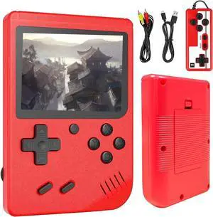 Retro Handheld Game Console, Portable Handheld Emulator with 400 Classic Games, Handheld Retro Game Console Support TV Connection & 2 Players, 3.0 Inch LCD Screen, Mini Portable Game Console Retro Handheld Game Console, Portable Handheld Emulator with 400 Classic Games, Handheld Retro Game Console Support TV Connection & 2 Players, 3.0 Inch LCD Screen, Mini Portable Game Console