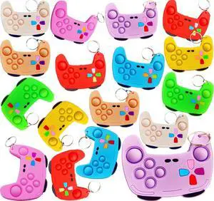 24 Packs Bulk Game Controllers Mini pop Fidget KeychainBirthday Party Favors Supplies and Classroom Summer Student Prize Gifts 24 Packs Bulk Game Controllers Mini pop Fidget KeychainBirthday Party Favors Supplies and Classroom Summer Student Prize Gifts