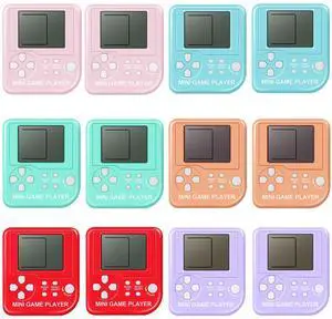 12Pcs Video Game Party Favors for Kids, Mini Game Keychain Arcade Party Favors Birthday Supplies Classroom Prizes for Boys and Girls 12Pcs Video Game Party Favors for Kids, Mini Game Keychain Arcade Party Favors Birthday Supplies Classroom Prizes for Boys and Girls