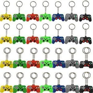 42PCS Video Game Controller Keychains Game Controller Handle Key Ring Video Game Keychain Pendant for Video Game Party Favors Birthday Baby Shower Child Present 42PCS Video Game Controller Keychains Game Controller Handle Key Ring Video Game Keychain Pendant for Video Game Party Favors Birthday Baby Shower Child Present