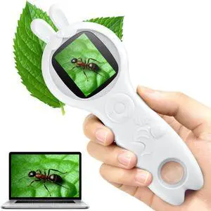 Microscope for Kids, Portable Digital Microscope with 500X Magnifying Glass, Handheld Camera Mini Pocket Magnification, Educational Christmas Birthday Gifts for Ages 4 5 6 7 8 9 10 11 12 Microscope for Kids, Portable Digital Microscope with 500X Magnifying Glass, Handheld Camera Mini Pocket Magnification, Educational Christmas Birthday Gifts for Ages 4 5 6 7 8 9 10 11 12