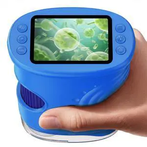 4K 1000X Handheld Digital Microscope for Kids with 2.0" IPS Screen(Blue) 4K 1000X Handheld Digital Microscope for Kids with 2.0" IPS Screen(Blue)