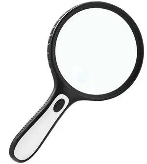 Lighted Magnifying Glass Handheld10X / 25X Large Magnifying Glass with LightLed Magnifiers for Seniors,Reading Books, Medicine Bottle Small Font Lighted Magnifying Glass Handheld10X / 25X Large Magnifying Glass with LightLed Magnifiers for Seniors,Reading Books, Medicine Bottle Small Font