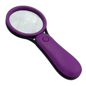 Purple LED Magnifying Glass with Light, Microscope for Senior Reading, Lightweight Handheld Pocket Magnifier, Non-Breakable Lens, Portable Easy to Use, Jewellery, Coins, Inspection & Hobby Exploration Purple LED Magnifying Glass with Light, Microscope for Senior Reading, Lightweight Handheld Pocket Magnifier, Non-Breakable Lens, Portable Easy to Use, Jewellery, Coins, Inspection & Hobby Exploration