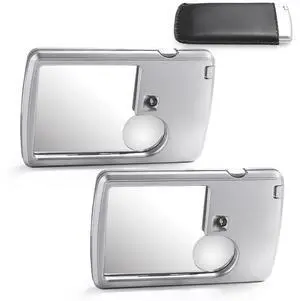 3X 6X Loupe Magnifier Magnifying Glass Pocket Coin Jewelers Supplies 3X 6X Loupe Magnifier Magnifying Glass Pocket Coin Jewelers Supplies