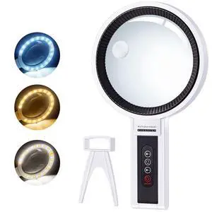 Magnifying Glass with Light and Stand, 5.5-Inch Large Magnifier Magnifying Glass with Light and Stand, 5.5-Inch Large Magnifier