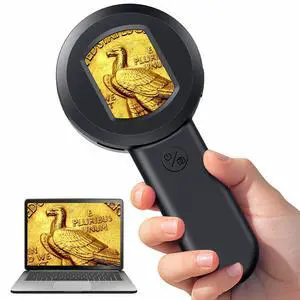 2inch Digital Magnifying Glass 100X Coin Magnifier with Lights 2inch Digital Magnifying Glass 100X Coin Magnifier with Lights