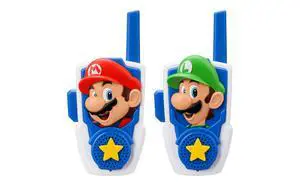 Super Mario Walkie Talkies for Kids, Static Free Indoor and Outdoor Toys Super Mario Walkie Talkies for Kids, Static Free Indoor and Outdoor Toys
