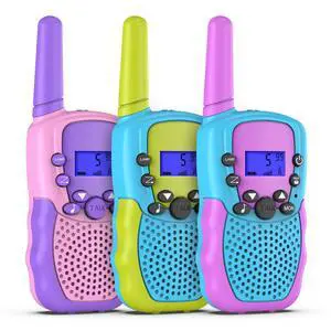 Outdoor Toys for Kids Ages 4-8, Walkie Talkies for Children Long Distance 22 Channels 2 Way Radio Interactive Toys Birthday Gifts for 3-12 for Girls and Boys Outdoor Toys for Kids Ages 4-8, Walkie Talkies for Children Long Distance 22 Channels 2 Way Radio Interactive Toys Birthday Gifts for 3-12 for Girls and Boys