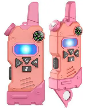 Walkie Talkies for Kids,5 Colourful Channels 2 Way Radio,Compass Flashlight and Magnifying Glass,3 Miles Long Range for Adventure Game,Outside, Camping, Hiking,Toys for 3-12 Year Old Boys Girls Walkie Talkies for Kids,5 Colourful Channels 2 Way Radio,Compass Flashlight and Magnifying Glass,3 Miles Long Range for Adventure Game,Outside, Camping, Hiking,Toys for 3-12 Year Old Boys Girls