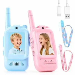 Video Walkie Talkies for Kids, Kids Walkie Talkies 2 Pack Video Chat Video Walkie Talkies for Kids, Kids Walkie Talkies 2 Pack Video Chat