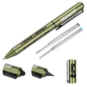 4.7" Mini 3-in-1 EDC Ballpoint Pen, Pencil and Stylus, Green 4.7" Mini 3-in-1 EDC Ballpoint Pen, Pencil and Stylus, Green