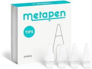 Pencil Tips for Apple Pencil 2nd and 1st Generation - 1:1 Original Size (4pcs, 100% Durable), Fit Well with iPad Pen for iPad Pro/Mini/Air, Active Stylus Nibs (White, NOT Yellow) Pencil Tips for Apple Pencil 2nd and 1st Generation - 1:1 Original Size (4pcs, 100% Durable), Fit Well with iPad Pen for iPad Pro/Mini/Air, Active Stylus Nibs (White, NOT Yellow)