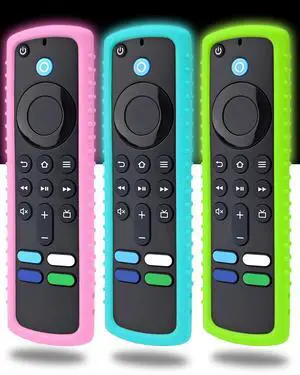 3 Pack Silicone Cover Case for Fire TV Stick Remote 3 Pack Silicone Cover Case for Fire TV Stick Remote
