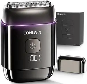 Electric Foil Shavers for Men, Travel Mini Shaver, Model FK-712B Electric Foil Shavers for Men, Travel Mini Shaver, Model FK-712B