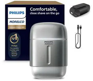 600 Series Compact Electric Travel Shaver, Silver 600 Series Compact Electric Travel Shaver, Silver