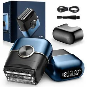 Electric Foil Shavers for Men: 4 Floating Blades & Dual Speed Electric Foil Shavers for Men: 4 Floating Blades & Dual Speed