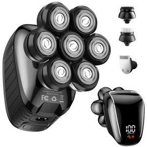 Head Shavers for Bald Men: -- Electric - Waterproof Wet Dry Shaving - Professional Grooming Kit for Balder - Rechargeable Head Shavers for Face/Beard Head Shavers for Bald Men: -- Electric - Waterproof Wet Dry Shaving - Professional Grooming Kit for Balder - Rechargeable Head Shavers for Face/Beard