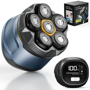 Head Shavers for Bald Men, 2026 6D Magnetic 2-Speed Head Shaver | IPX7 Waterproof Wet/Dry Head Shavers for Men, Mens Head Shaver Bald, USB-C 120-Min Runtime, LED Display & Travel Lock Head Shavers for Bald Men, 2026 6D Magnetic 2-Speed Head Shaver | IPX7 Waterproof Wet/Dry Head Shavers for Men, Mens Head Shaver Bald, USB-C 120-Min Runtime, LED Display & Travel Lock