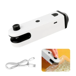 4-in-1 Portable Mini Bag Sealer, USB Rechargeable Handheld Heat Sealer | with Cutter, LED Flashlight & Bottle Opener, Resealer for Chip Snack Plastic Bags, Kitchen Food Storage Travel Camping 4-in-1 Portable Mini Bag Sealer, USB Rechargeable Handheld Heat Sealer | with Cutter, LED Flashlight & Bottle Opener, Resealer for Chip Snack Plastic Bags, Kitchen Food Storage Travel Camping