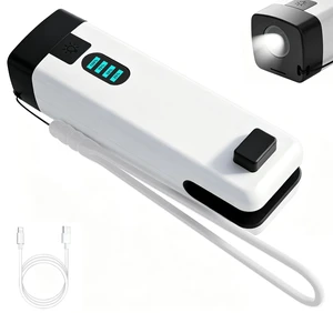 3-IN-1 Mini Bag Sealer, Rechargeable Bag Sealer Heat Seal with Cutter, Flash-light and Magnet Mini Bag Resealer Machine for Plastic Bags Snack Bags-LightWhite 3-IN-1 Mini Bag Sealer, Rechargeable Bag Sealer Heat Seal with Cutter, Flash-light and Magnet Mini Bag Resealer Machine for Plastic Bags Snack Bags-LightWhite