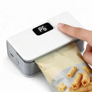 Mini Bag Sealer & Cutter, USB-C Rechargeable, 6-Gear Adjustable Heat, LED Display, Magnetic, for Chips/Snacks/Mylar/Plastic, No Preheating, Freshness Keeper, Portable Travel Gadget, White Mini Bag Sealer & Cutter, USB-C Rechargeable, 6-Gear Adjustable Heat, LED Display, Magnetic, for Chips/Snacks/Mylar/Plastic, No Preheating, Freshness Keeper, Portable Travel Gadget, White