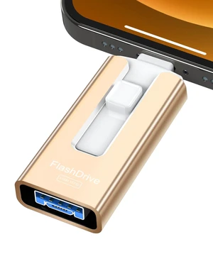 256GB USB Flash Drive for Phone and Pad, Photo Stick High Speed External USB Thumb Drives Photo Storage Memory Stick for Save More Photos and Videos (Gold, 256GB) 256GB USB Flash Drive for Phone and Pad, Photo Stick High Speed External USB Thumb Drives Photo Storage Memory Stick for Save More Photos and Videos (Gold, 256GB)