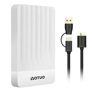 500GB External Hard Drive, Portable Storage Expansion HDD, USB 3.0 & USB-C for PC, Mac, Desktop, Laptop, Smartphone, PS4, Xbox One, Xbox 360, Office & Game, White 500GB External Hard Drive, Portable Storage Expansion HDD, USB 3.0 & USB-C for PC, Mac, Desktop, Laptop, Smartphone, PS4, Xbox One, Xbox 360, Office & Game, White