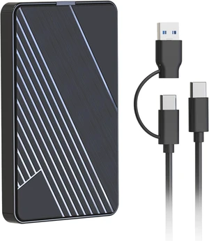 500GB External Hard Drive USB 3.0 and USB-C Mobile HDD | Portable Slim Extended Storage for PC, Mac, Laptop, PS4, Xbox one, Phone 500GB External Hard Drive USB 3.0 and USB-C Mobile HDD | Portable Slim Extended Storage for PC, Mac, Laptop, PS4, Xbox one, Phone