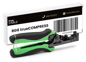 F Connector Compression Tool, Adjustable for RG6, RG 6 Quad Shield, & RG59 F-Connectors, Coax Cable Crimper F Connector Compression Tool, Adjustable for RG6, RG 6 Quad Shield, & RG59 F-Connectors, Coax Cable Crimper