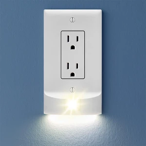1 Pack - StormLight Power Failure Night Light Outlet Cover - Dusk-to-Dawn Sensor LED Light - Up to 6 Hour Battery Backup Emergency Hurricane Lighting (White, Decor) 1 Pack - StormLight Power Failure Night Light Outlet Cover - Dusk-to-Dawn Sensor LED Light - Up to 6 Hour Battery Backup Emergency Hurricane Lighting (White, Decor)