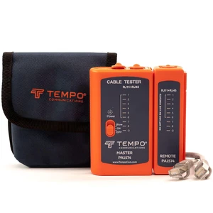 PA1574 RJ45 Network Cable Tester, Ethernet Cable Tester, Cat5 Cable Tester for RJ11, RJ12 | CAT5E, CAT6 (Professional Grade) PA1574 RJ45 Network Cable Tester, Ethernet Cable Tester, Cat5 Cable Tester for RJ11, RJ12 | CAT5E, CAT6 (Professional Grade)