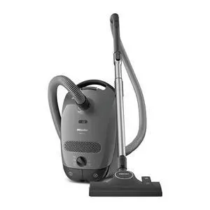 Miele Classic C1 Pure Suction Bagged Canister Vacuum, Graphite Grey - Portable, Household Miele Classic C1 Pure Suction Bagged Canister Vacuum, Graphite Grey - Portable, Household