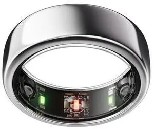 Oura Ring Gen3 Horizon - Silver - Size 11 - Smart Ring - Size First with Oura Ring Gen3 Sizing Kit - Sleep Tracking Wearable - Heart Rate - Fitness Tracker - 5-7 Days Battery Life Oura Ring Gen3 Horizon - Silver - Size 11 - Smart Ring - Size First with Oura Ring Gen3 Sizing Kit - Sleep Tracking Wearable - Heart Rate - Fitness Tracker - 5-7 Days Battery Life