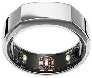 Oura Ring Gen3 Heritage - Silver - Size 9 - Smart Ring - Size First with Oura Ring Gen3 Sizing Kit - Sleep Tracking Wearable - Heart Rate - Fitness Tracker - 5-7 Days Battery Life Oura Ring Gen3 Heritage - Silver - Size 9 - Smart Ring - Size First with Oura Ring Gen3 Sizing Kit - Sleep Tracking Wearable - Heart Rate - Fitness Tracker - 5-7 Days Battery Life