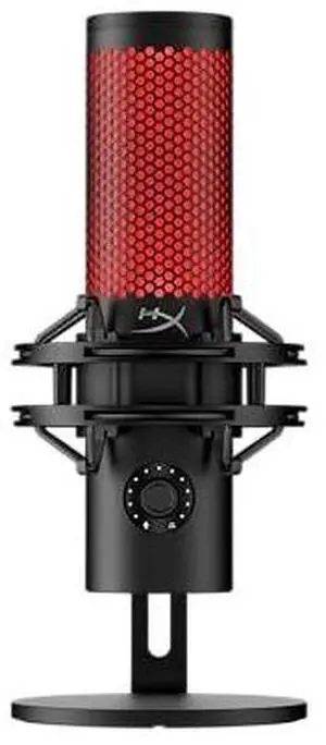 HyperX QuadCast 2 USB Microphone for Gaming, Streaming and Podcasting, with On-Board Controls, LED Lighting, Removable Shock Mount, PC, Mac, PS5, PS4, USB-C - Black HyperX QuadCast 2 USB Microphone for Gaming, Streaming and Podcasting, with On-Board Controls, LED Lighting, Removable Shock Mount, PC, Mac, PS5, PS4, USB-C - Black