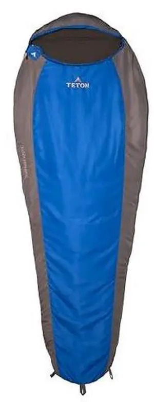 Teton 20F and 5F Degree Sleeping Bag; Lightweight, Warm Weather Mummy Sleeping Bags for Adults and Kids, Camping, Backpacking, Hiking Teton 20F and 5F Degree Sleeping Bag; Lightweight, Warm Weather Mummy Sleeping Bags for Adults and Kids, Camping, Backpacking, Hiking