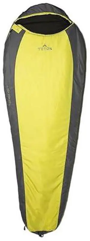 Teton 20F and 5F Degree Sleeping Bag; Lightweight, Warm Weather Mummy Sleeping Bags for Adults and Kids, Camping, Backpacking, Hiking Teton 20F and 5F Degree Sleeping Bag; Lightweight, Warm Weather Mummy Sleeping Bags for Adults and Kids, Camping, Backpacking, Hiking