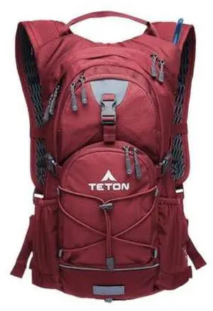 Teton Oasis/Trailrunner Hydration Backpack Lightweight Water Pack with 2L/3L Bladder for Hiking, Running, Cycling, Biking 18L/22L Sizes Sewn-in Rain Cover Fits Men and Women Teton Oasis/Trailrunner Hydration Backpack Lightweight Water Pack with 2L/3L Bladder for Hiking, Running, Cycling, Biking 18L/22L Sizes Sewn-in Rain Cover Fits Men and Women