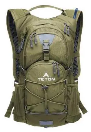 Teton Oasis/Trailrunner Hydration Backpack Lightweight Water Pack with 2L/3L Bladder for Hiking, Running, Cycling, Biking 18L/22L Sizes Sewn-in Rain Cover Fits Men and Women Teton Oasis/Trailrunner Hydration Backpack Lightweight Water Pack with 2L/3L Bladder for Hiking, Running, Cycling, Biking 18L/22L Sizes Sewn-in Rain Cover Fits Men and Women