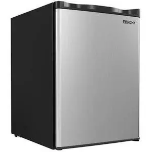 EUHOMY 2.1 Cubic Feet Freezer, Single Door Compact Mini Freezer with Reversible Stainless Steel Door, Removable Shelves, Small freezer for Home/Dorms/Apartment/Office, New Silver EUHOMY 2.1 Cubic Feet Freezer, Single Door Compact Mini Freezer with Reversible Stainless Steel Door, Removable Shelves, Small freezer for Home/Dorms/Apartment/Office, New Silver