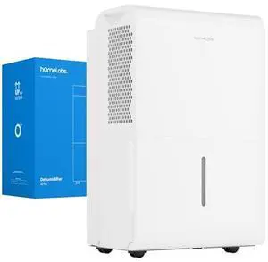 hOmeLabs Dehumidifier 7,000 Sq Ft Wi-Fi (50 Pint MAX 120 Pint at 95°F, 90% RH) for Home, Office, Basements with Powerful Moisture Removal, Humidity Control, Auto Shut-off, Quiet Operation hOmeLabs Dehumidifier 7,000 Sq Ft Wi-Fi (50 Pint MAX 120 Pint at 95°F, 90% RH) for Home, Office, Basements with Powerful Moisture Removal, Humidity Control, Auto Shut-off, Quiet Operation