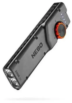 NEBO Edge 2K Pocket Light | 2000 Lumens, 5 Light Modes, Tactical LED Flashlight with Powerful Defensive Strobe, Rechargeable Design for EDC, Water & Impact Resistant, Includes USB Charging Cable NEBO Edge 2K Pocket Light | 2000 Lumens, 5 Light Modes, Tactical LED Flashlight with Powerful Defensive Strobe, Rechargeable Design for EDC, Water & Impact Resistant, Includes USB Charging Cable