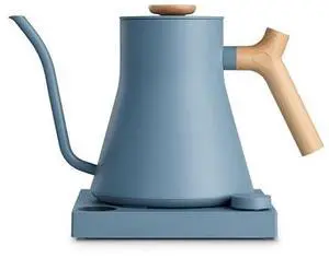 Fellow Stagg EKG Pro Electric Gooseneck Kettle - Pour-Over Coffee and Tea, Quick Heating, Precise Temperature Control, Scheduling, Built-in Brew Timer, Hazy Blue, 0.9 Liter Fellow Stagg EKG Pro Electric Gooseneck Kettle - Pour-Over Coffee and Tea, Quick Heating, Precise Temperature Control, Scheduling, Built-in Brew Timer, Hazy Blue, 0.9 Liter