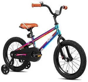 JOYSTAR Kids Bike for Ages 2-12 Years Old Boys Girls, 12-20 Inch BMX Style Kid's Bikes with Training Wheels, Children Bicycle for Kids and Toddler, Multiple Colors JOYSTAR Kids Bike for Ages 2-12 Years Old Boys Girls, 12-20 Inch BMX Style Kid's Bikes with Training Wheels, Children Bicycle for Kids and Toddler, Multiple Colors