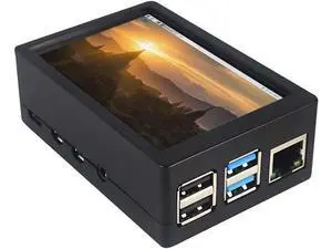 3.5 inch TFT LCD Touch Screen Display w/Fan Touch Pen Input Monitor Kit Compatible with HDMI Raspberry Pi 4B 3B 3B+ (with Case) 3.5 inch TFT LCD Touch Screen Display w/Fan Touch Pen Input Monitor Kit Compatible with HDMI Raspberry Pi 4B 3B 3B+ (with Case)