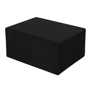 Ottoman for Cloud Sectional Boneless Couches Living Room, Modular Ottoman for Deep Seat Oversized Couch, Memory Foam Compressed Spineless Foot Rest for Bedroom Apartment Black Ottoman for Cloud Sectional Boneless Couches Living Room, Modular Ottoman for Deep Seat Oversized Couch, Memory Foam Compressed Spineless Foot Rest for Bedroom Apartment Black