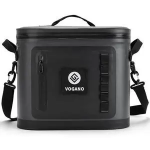 Vogano 40 Can Soft Cooler Bag - Insulated Leak-Proof Large Cooler Bag with Roll-Top Waterproof Seal | Portable Ice Chest for Camping, Beach, Travel, Picnics | 24HR Cold Retention Vogano 40 Can Soft Cooler Bag - Insulated Leak-Proof Large Cooler Bag with Roll-Top Waterproof Seal | Portable Ice Chest for Camping, Beach, Travel, Picnics | 24HR Cold Retention