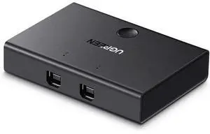 UGREEN USB Sharing Switch USB 2.0 Peripheral Switcher Adapter Box 2 Computer Share 1 USB Device Hub for Printer Scanner with 2 Pack USB 2.0 Male Cable UGREEN USB Sharing Switch USB 2.0 Peripheral Switcher Adapter Box 2 Computer Share 1 USB Device Hub for Printer Scanner with 2 Pack USB 2.0 Male Cable