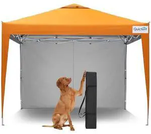 Quictent 10x10 Pop Up Canopy Tent with 1 Sidewall, Instant Setup Gazebo for 1 Person, Portable & Compact, Waterproof & UV Protection, Ideal for Camping, Beach, Parties, and Outdoor Events Quictent 10x10 Pop Up Canopy Tent with 1 Sidewall, Instant Setup Gazebo for 1 Person, Portable & Compact, Waterproof & UV Protection, Ideal for Camping, Beach, Parties, and Outdoor Events